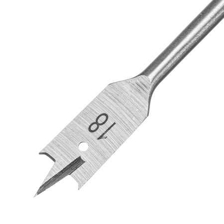 Сверло по дереву перовое удлиненное, 18 х 300 мм, шестигранный хвостовик Matrix