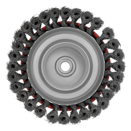 Щетка для УШМ, 150 мм, М14, "чашка", крученая проволока 0.35 мм Matrix