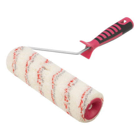 Валик "Нейлон Люкс" с двухкомпонентной ручкой, 250 мм, ворс 18 мм, D 48 мм, D ручки 6 мм, полиамид Matrix цена