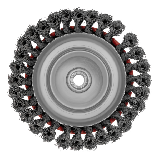 Щетка для УШМ, 150 мм, М14, "чашка", крученая проволока 0.35 мм Matrix