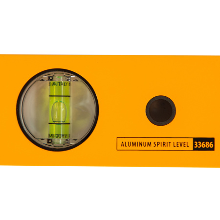 Уровень алюминиевый, 2000 мм, фрезерованный, 3 глазка Denzel цена