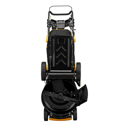 Газонокосилка бензиновая GLD-520SP-VE, 196 см3, ширина 52 см, привод, вариатор, электрический старт, 60 л Denzel цена