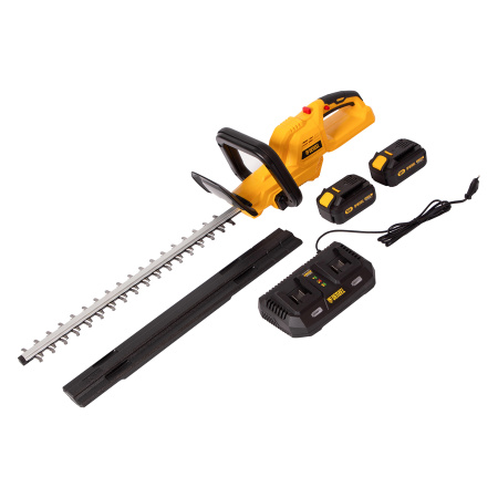 Кусторез аккумуляторный RBC510-36, Li-ion, 36 В, 4 Ач, нож 510 мм, поворотная ручка Denzel цена