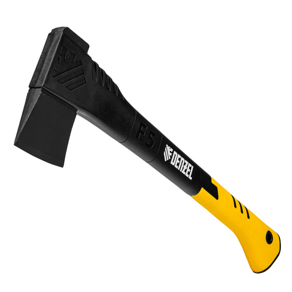 Топор-колун, F5, 1100 гр, двухкомпонентная рукоятка, 500 мм// Denzel цена