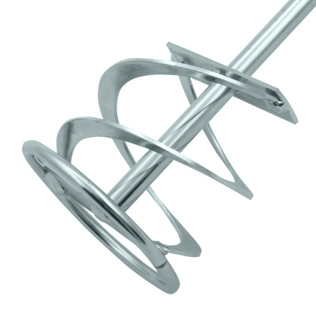 Миксер для красок и штукатурных смесей, 80 х 400 мм, оцинкованный, хвостовик SDS Plus Denzel цена