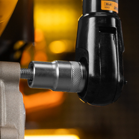 Усиленная пневмотрещотка RP100, 1/2", 160 об/мин, 100 Нм Denzel цена