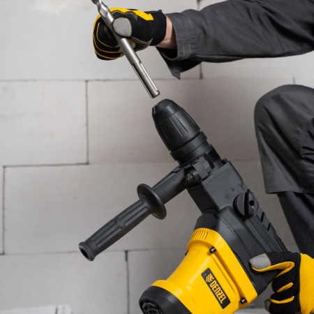 Перфоратор электрический RHVB-1300-40, SDS-Max, 1300 Вт, 10 Дж, 2 реж. Denzel