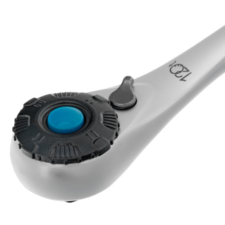 Набор торцевых головок, трещотка 120 зубьев, 3/8", CrV, 12 предметов Gross