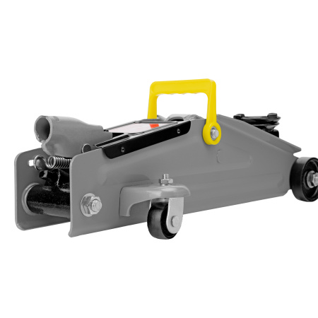 Домкрат гидравлический подкатной, 2 т, высота подъема 135-355 мм Matrix цена