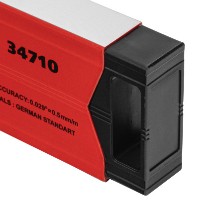 Уровень алюминиевый магнитный, 1000 мм, фрезерованный, 3 глазка (1 зеркальный) усиленный Matrix цена