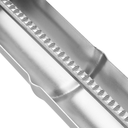 Пистолет для герметика, 310 мл, "полуоткрытый", хромированный, зубчатый шток 7 мм Matrix цена