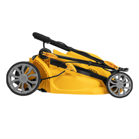 Газонокосилка электрическая GMC-2000, шир. 44см, 2000 Вт, 6 уров., травосб. 45 л Denzel цена