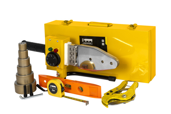 КЕДР Аппарат для сварки пластиковых труб КЕДР СП-1700 PRIME в кейсе (220В, 0-300 C°, полный набор)