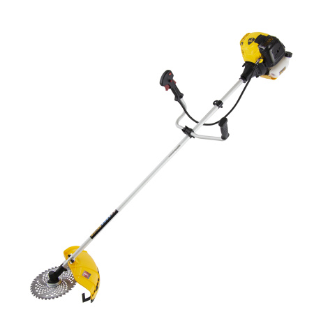Триммер бензиновый DTL-52, 52 см3, неразъемная штанга, состоит из 2 частей Denzel цена
