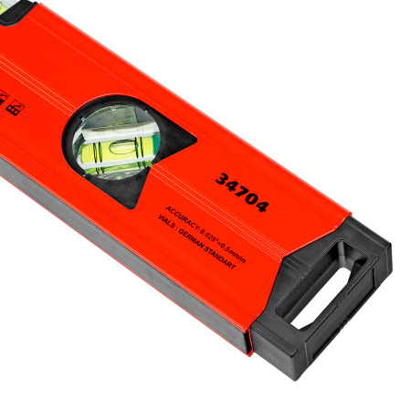 Уровень алюминиевый магнитный, 400 мм, фрезерованный, 3 глазка (1 зеркальный) усиленный Matrix цена