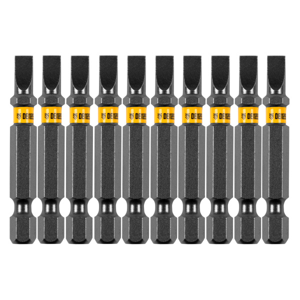 Бита SL5,0х50, сталь S2, шестигранный профиль, 10 шт. Е 6,3 Denzel