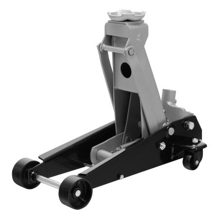 Домкрат гидравлический подкатной, 3 т, высота подъема 140-520 мм Matrix цена