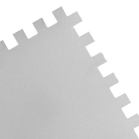 Гладилка из нержавеющей стали, 280 х 130 мм, зеркальная полировка, пластмассовая ручка, зуб 10 х 10 мм Matrix цена