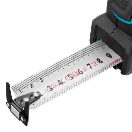 Рулетка "Automatisch", 10 м х 32 мм, нейлон, магнит, двустор. разметка, антиизлом, автоcтоп Gross цена