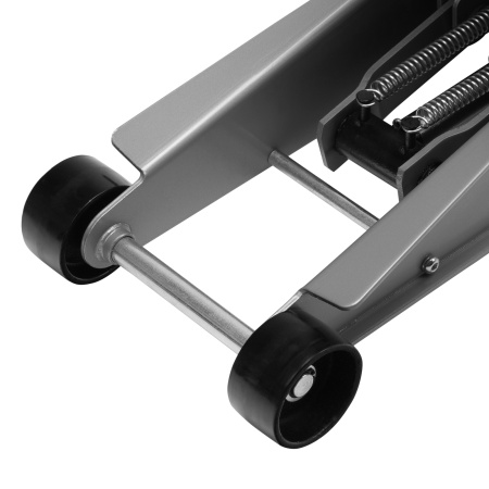 Домкрат гидравлический подкатной профессиональный, быстрый подъем, 3 т, 130-465 мм. Quick Matrix цена