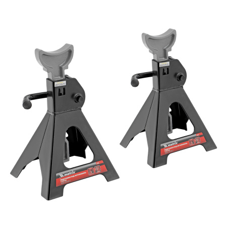 Подставки под машину регулируемые, 3 т, H подъема 295-425 мм, 2 шт Matrix цена