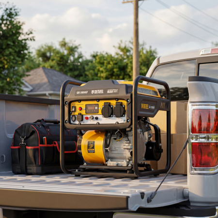 Генератор инверторный GK-3800iF, 3,8 кВт, 230 В, ручной старт DENZEL