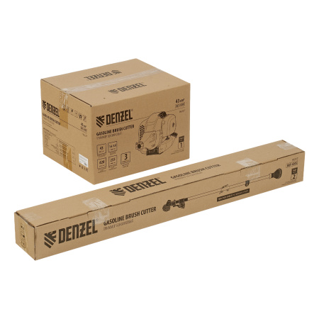 Триммер бензиновый DGT 430S, 43 см3, 2.5 л. с, разъемная штанга, состоит из 2 частей Denzel цена