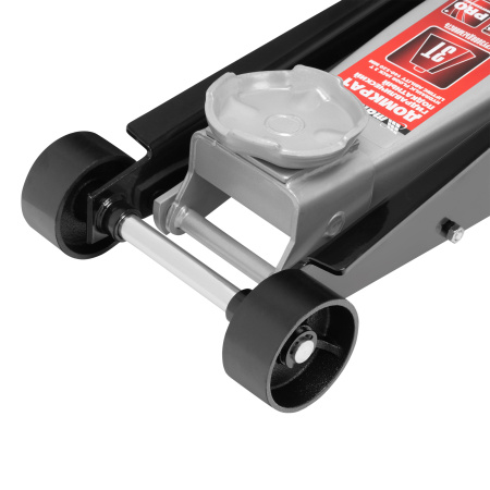 Домкрат гидравлический подкатной, 3 т, высота подъема 140-520 мм Matrix цена