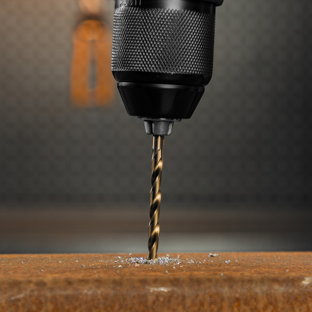 Сверло по металлу, 5 мм, HSS Co-8%// Denzel