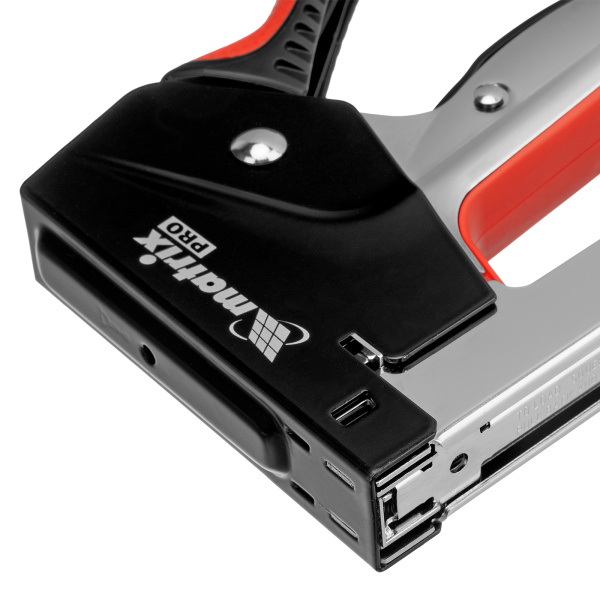 Степлер мебельный, стальной, быстрая загрузка, тип скобы 53, 4-14 мм, PRO Matrix цена