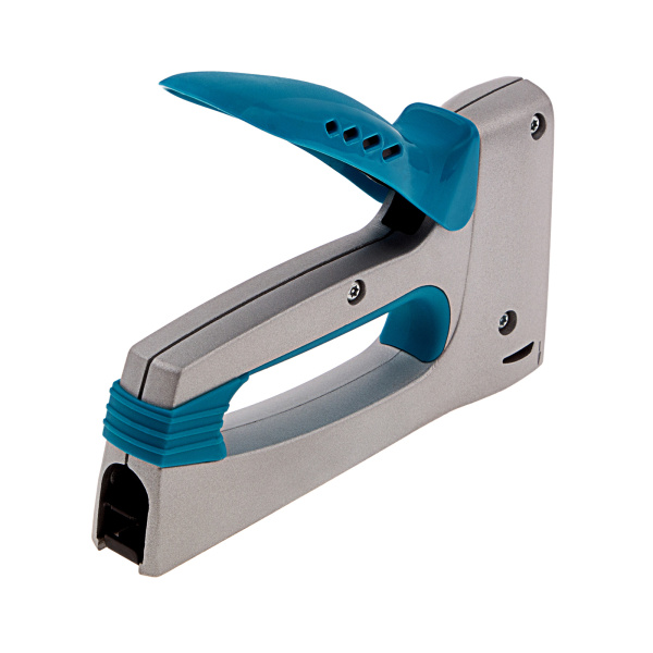 Степлер мебельный, алюминиевый корпус, тип скобы: 13, 53, 300, 6-10 мм Gross цена