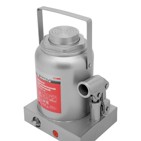 Домкрат гидравлический бутылочный, 30 т, h подъема 244-370 мм Matrix цена