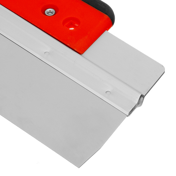 Шпатель фасадный из нержавеющей стали, 250 мм, узкое полотно, двухкомпонентная ручка Matrix цена