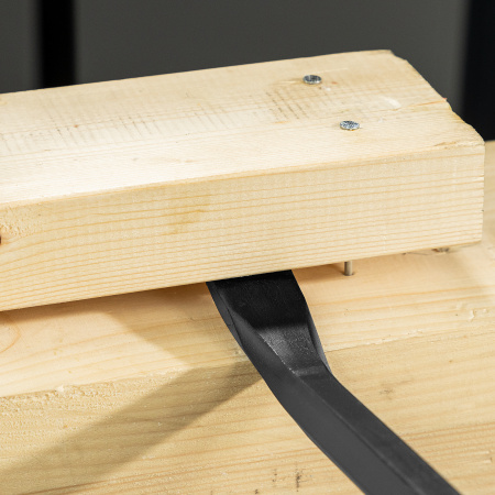 Лом-гвоздодер, 900 мм, шестигранный 19 мм, окрашенный, сталь 65 Denzel цена