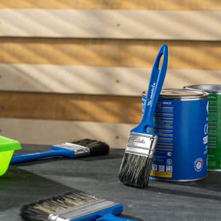 Кисть флейцевая "Водные краски" Color Line  50 x 12 мм Matrix цена