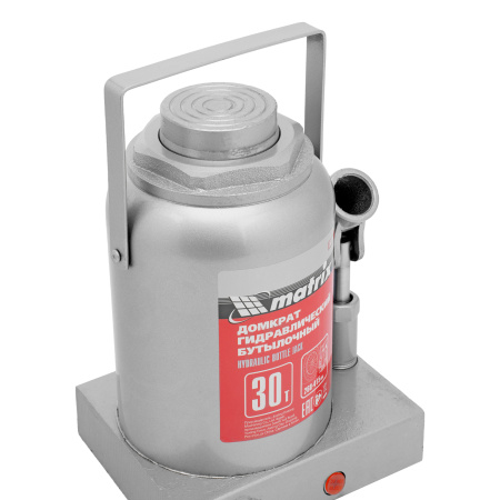 Домкрат гидравлический бутылочный, 30 т, высота подъема 260-415 мм Matrix цена