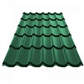 Зеленая металлочерепица Зеленая металлочерепица