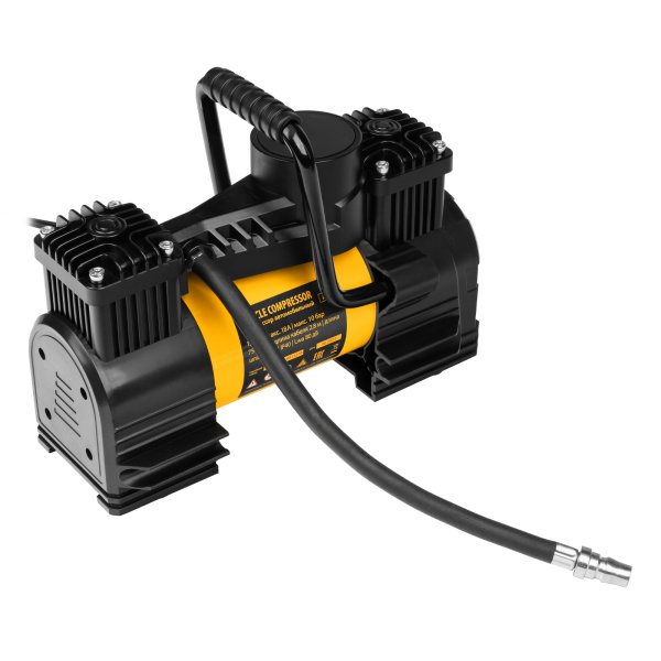 Компрессор автомобильный AC-75, 12 В, 10 атм., 75 л/мин, LED Denzel цена