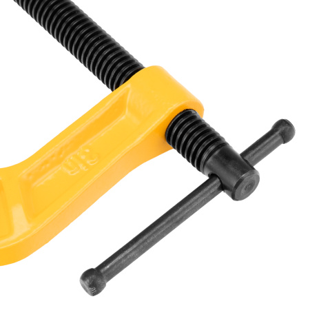 Струбцина G-образная, усиленная, 75 мм Denzel цена