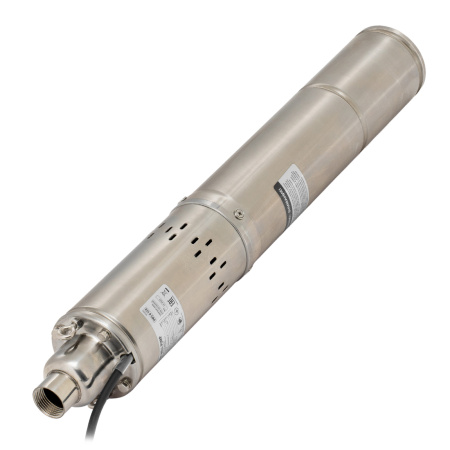 Скважинный насос DWS-4-150, винтовой, диаметр 4", 1300 Вт, 2000 л/ч, напор 150 м Denzel