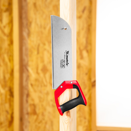 Пила для фанеры с запилом, 330 мм, двухкомпонентная рукоятка Matrix цена