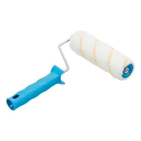 Валик для внутренних работ синтетический, 180 мм, ворс 12 мм, D 36 мм, D ручки 6 мм, полиакрил Matrix цена