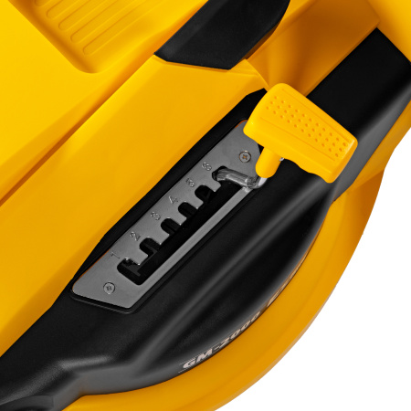 Газонокосилка электрическая GM-2000, 2000 Вт, ширина 43 см, 6 уровней, травосборник 45 л. Denzel цена