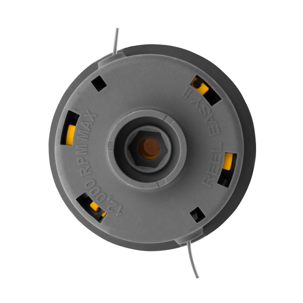 Катушка триммерная полуавтомат, быстрая заправка, шестигранник HEX х 15/6, болт 5/16 левый, М8 левый Denzel цена