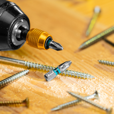 Бита PZ2х25мм, сталь S2, шестигр., 10 шт. Gross