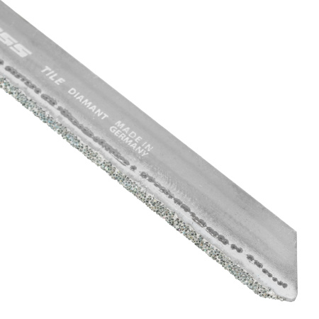 Полотно для электролобзика универсальное, вакуум-паянная алмазная крошка ( 3140 ) Gross