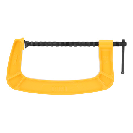 Струбцина G-образная, усиленная, 200 мм Denzel цена