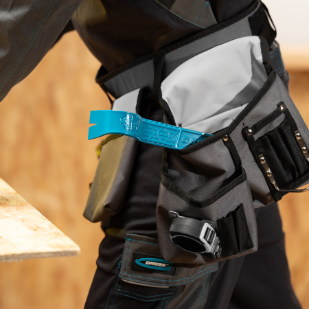 Лом-гвоздодер, плоскопрофильный, 380 x 35 x 8мм Gross цена