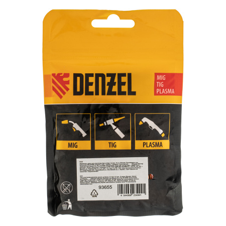 Держатель цанги для электрода 2мм, 2,4мм, 3,2 мм, 10 шт Denzel