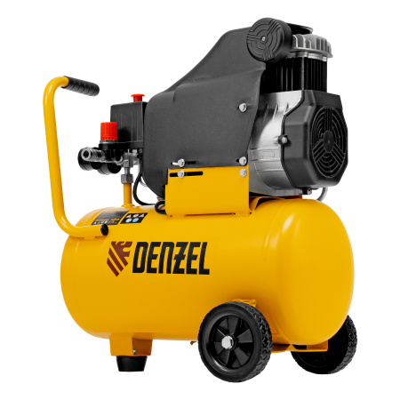 Компрессор воздушный DLC1300/24 безмасляный 1.3 кВт, 24 литра, 206 л/мин Denzel